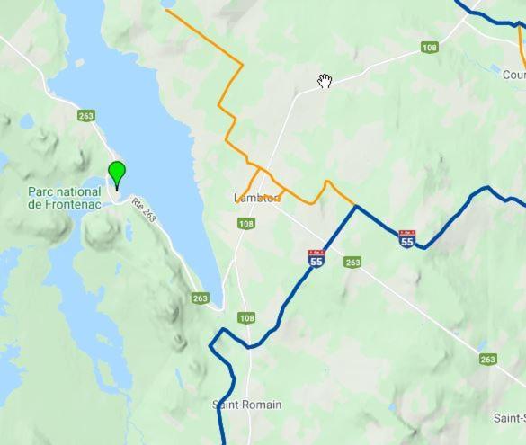 La Grange Sur Le Lac App A Et B Saint Romain Eksteriør billede